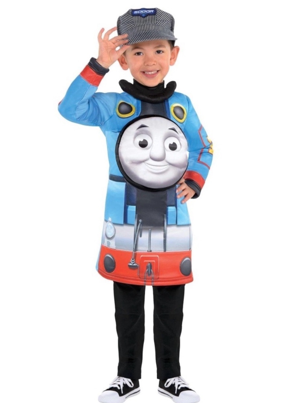 Thomas & Friends Blue and Red Engine Character Halloween